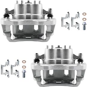 Rear Disc Brake Calipers Kit 18B4752+18B4753 New Replace for Ford 1999-2004 F-250 Super Duty, 1999-2004 F-350 Super Duty, 2000-2005 Excursion, FRC10961N+FRC10962N, BRC-64RM+BRC-65RM