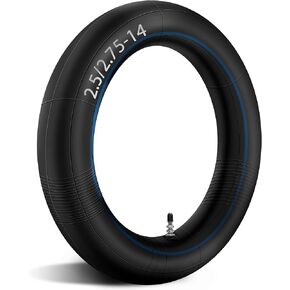 2.5/2.75-14" Replacement Tube With TR4 Reinforced Straight Stem Valve,Replacement Tire Tube for 60/100-14,Fit for 50cc to 160cc Mini Dirt Bikes,Pit Bikes,Thumpstar,Motorcycles,and E-Bikes