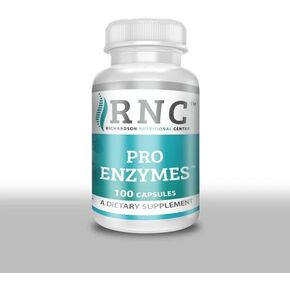 Richardson Nutritional Center Pro Enzymes Dietary Supplement, 100 Capsules