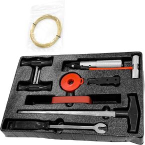 9Pcs Windshield Removal Tool Kit for Classic Vintage Car, Molded Windscreen Remover Kit