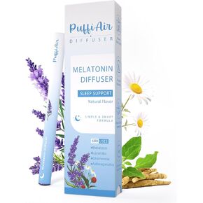 Melatonin Diffuser with Lavender, Chamonile and Ashwagandha with for Sleep Support and Stress Relief