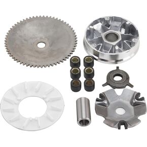 WOOSTAR Complete Variator Roller Assembly Replacement for 4 Stroke GY6 50cc 80cc Scooter ATV Go Kart 139QMB 147QMD Engine