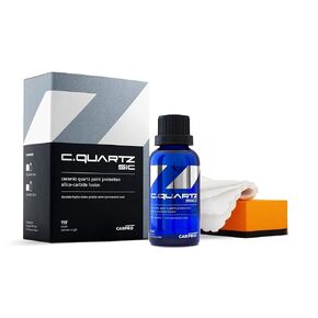 CARPRO CQUARTZ SiC 30ml Kit - Car Ceramic Coating Finish, Quartz Based Nanotechnology, Bonds to Paint, Glass, Metal and Plastic