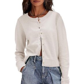 Saodimallsu Womens Button Down Cardigan Sensters خفيفة الوزن الطويل الأكمام in Kuwait