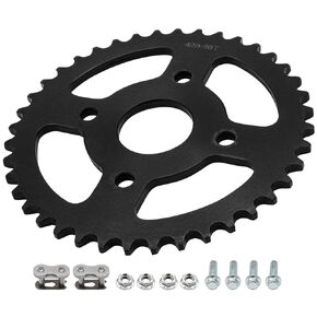40 Tooth Sprocket 420 Chain Mini Bike Sprocket 40mm Bore for Coleman CT200U CT200U-EX BT200X Baja Warrior Hensim MB165 MB200 Axis M200 Massimo Predator 212cc Mini Bike Go Kart Replacement Parts