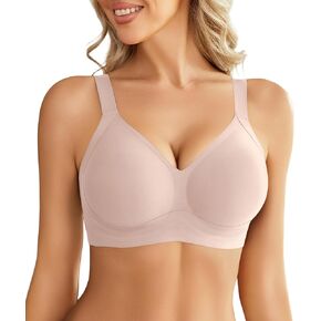 Avidlove Womens Seamless Bra No Underwire Push Up Bras Soft Wireless Bralette Full Coverage Everyday Bra