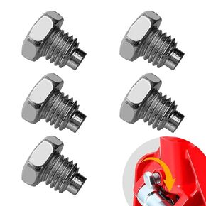Floor Jack Handle Bolts, Replacement Parts for 3 Ton 4 Ton Hydraulic Floor Jacks, Horizontal Car Jack Handle Screws, Essential Floor Jack & Hydraulic Jack Parts-5PCS