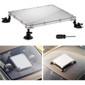 Starlink Mini Car Mount Suction Cup Roof and Sunroof Mount for Starlink Mini Strong Suction Window Mounting Kit for RV Car Boat