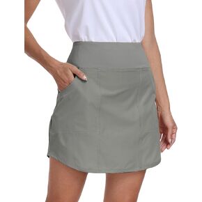 Mofiz Womens Golf Skirt High Tennis Skort Summer Skort مع جيوب