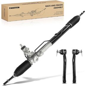 A-Premium-رف التوجيه المتأرجح و Pinion & Tie Rod end Kit المتوافقة مع Kia Sorento 2011-2013 و Hyundai Santa Fe 2010-2012 ، 3-PC Set