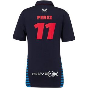 Red Bull Racing F1 Kid's 2024 Sergio Checo Perez Team Polo Shirt
