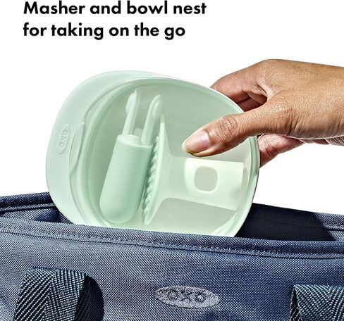 OXO Tot Food Masher, Teal in Kuwait