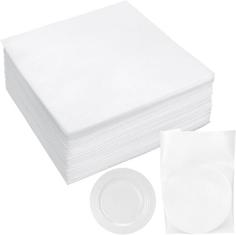 50Pack Foam Pouches,12" X 12" Dish Packing Supplies Packing Foam Cushion Foam Pouches for Packing Dishes and glasses Moving Foam Wrap Pouches Packing Supplies for Moving in Kuwait