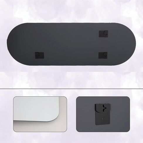 Mirror Full Length 21x57,Nano Glass Frameless Mirror Full Body,Mirrors Full Length Wall Mounted for Bedroom,Full Body Mirrors in Kuwait