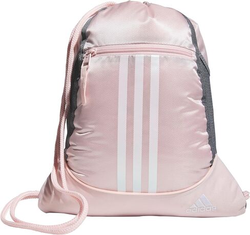 adidas Alliance Sackpack, Drawstring Backpack, Lightweight Small Gym Bag for Women and Men, Olive Strata Green/Black/Silver Metallic, One Size in Saudi Arabia