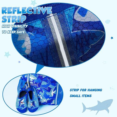 Wawsam Kids Gym Mym الرباط حقيبة سقيفة ، حقيبة صالة رياضية Shark Sports للأطفال in Kuwait