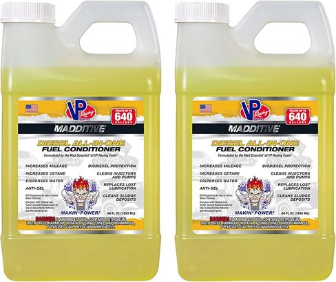 VP Racing Fuels 2835, Madditive Diesel All-in-One Fuel Conditioner - 24 Ounce (6 Pack) in Saudi Arabia