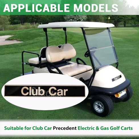 لوحة اسم بديلة لعربة الجولف، مناسبة لعربة الجولف Club Car DS وCarryall، استبدال Stricker OEM#: 1014198 in Kuwait