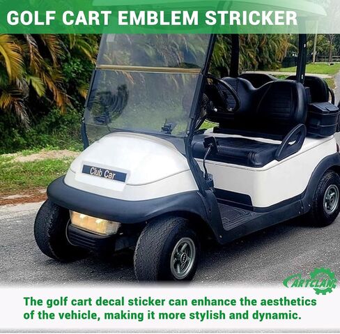 لوحة اسم بديلة لعربة الجولف، مناسبة لعربة الجولف Club Car DS وCarryall، استبدال Stricker OEM#: 1014198 in Kuwait