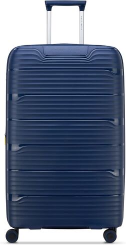DELSEY Paris Dune Hardside Expandable Luggage with Spinner Wheels, Navy Blue, Checked-Large 29 Inch in Saudi Arabia