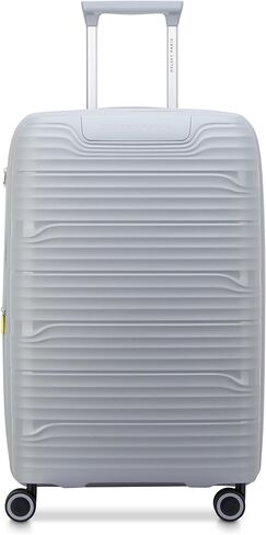 DELSEY Paris Dune Hardside Expandable Luggage with Spinner Wheels, Navy Blue, Checked-Large 29 Inch in Kuwait