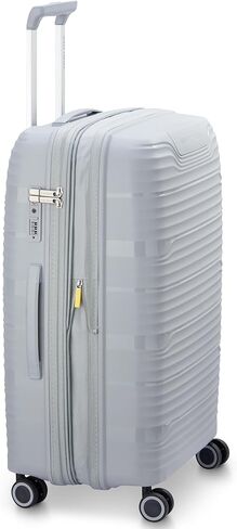 DELSEY Paris Dune Hardside Expandable Luggage with Spinner Wheels, Navy Blue, Checked-Large 29 Inch in Kuwait