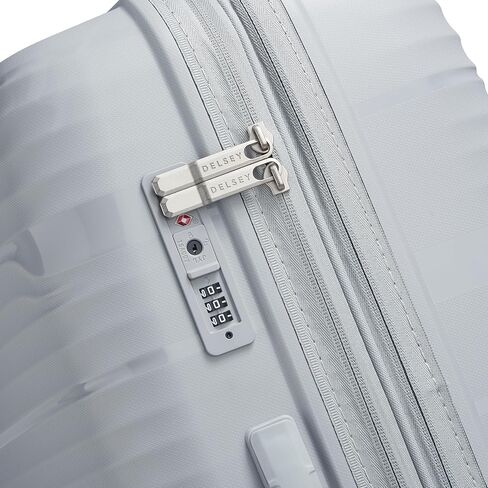 DELSEY Paris Dune Hardside Expandable Luggage with Spinner Wheels, Navy Blue, Checked-Large 29 Inch in Kuwait