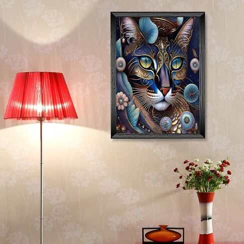 Ingooood Jigsaw Puzzle 1000 Pieces- Cat Series - Colorful cat-2 - Entertainment Toys for Adult Special Graduation or Birthday Gift Home Decor in Kuwait