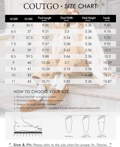 Coutgo Women's Platform Clogs Adjustable Strap Slip on Mules Shoes Comfortable Fall Sandals in Kuwait