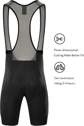 Qualidyne Men Men Cycling Bib Shorts 4D دراجة ركوب الدراجات ركوب الدراجات دراجة دراجة دراجة دراجة دراجة دراجة دراجة دراجة دراجة دراجة دراجة دراجة دراجة دراجة دراجة in Kuwait