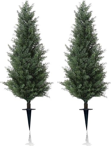 35 "Cypress Topiary Topiaries Topiaries للداخلية والخارجية المقاومة للأشعة فوق البنفسجية المصنفة مع ارتفاع. in Kuwait