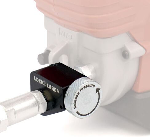 Locknlube ضغط صمام إرجاع للاستخدام مع مدافع الشحوم اللاسلكية. لا مزيد من أقفال الضغط! إرجاع الشحوم إلى الأنبوب. إصدارات الخراطيم الظهر. in Kuwait