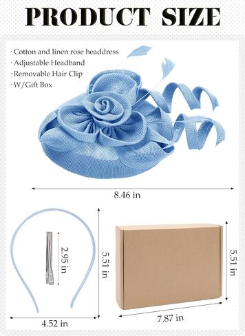 2025 Victoria Derby Fascinator - Kentucky Church Hats 1920s 50s Vintage Tea Party Hat with Hair Clip for Women in Saudi Arabia