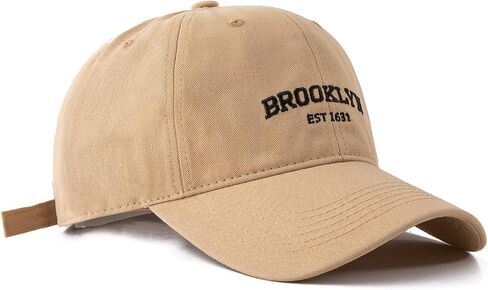 Vintage Baseball Cap, Unisex Soft Unstructured Graphic Embroidered Baseball Hat Fits Big Head in Kuwait