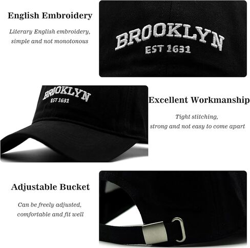 Vintage Baseball Cap, Unisex Soft Unstructured Graphic Embroidered Baseball Hat Fits Big Head in Kuwait