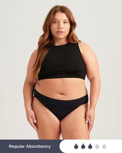 saalt Seamless Brief - Period Underwear - Regular, Heavy, & Super Absorbency - Replaces Pads & Tampons in Kuwait