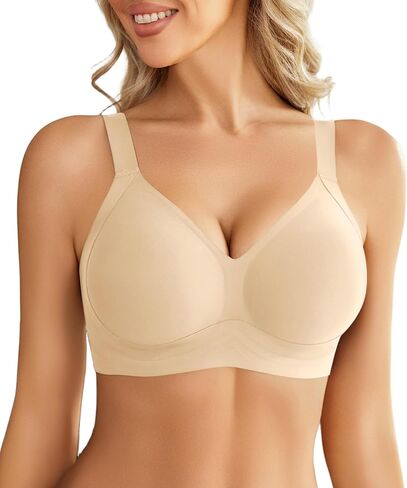 Avidlove Womens Seamless Bra No Underwire Push Up Bras Soft Wireless Bralette Full Coverage Everyday Bra in Saudi Arabia