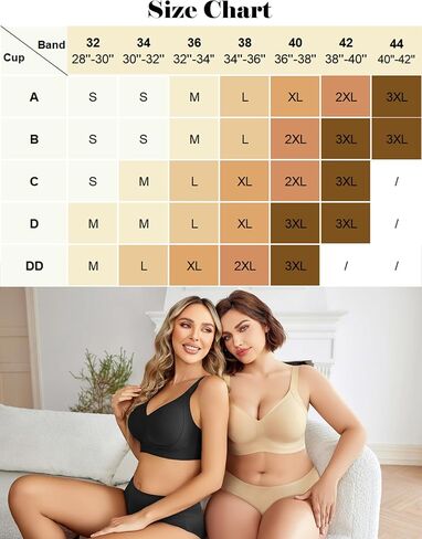 Avidlove Womens Seamless Bra No Underwire Push Up Bras Soft Wireless Bralette Full Coverage Everyday Bra in Saudi Arabia