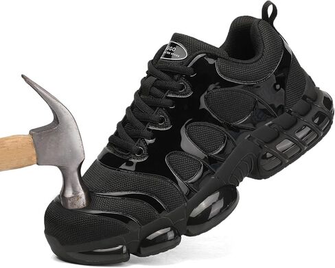 LIANGGO Steel Toe Shoes for Men Women Composite Toe Comfortable Work Safety Lightweight Indestructible Slip Resistant Walking Sneaker Zapatos De Trabajo para Hombres Mujer in Saudi Arabia