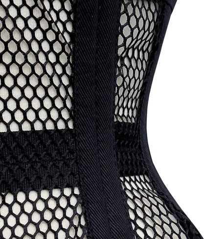 Dewans Corset Steel Boned Corset Womens Underbust Waspie Corset Heavy Duty Cincher Short Torso Corset in Kuwait