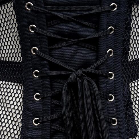 Dewans Corset Steel Boned Corset Womens Underbust Waspie Corset Heavy Duty Cincher Short Torso Corset in Kuwait
