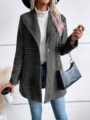 utcoco Womens 2025 Business Casual Blazers Long Sleeve Open Front Work Office Blazer Jacket in Saudi Arabia