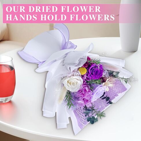 Preserved Flower Bouquet Blue Bouquet Flowers with Gift Box Eternal Roses for Women Mom Wife Girlfriend Grandma Gift for Valentine Anniversary Birthday Christmas for Delivery in Saudi Arabia