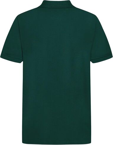 Tommy Hilfiger Boys' Short Sleeve Pique Ivy Polo Shirt, Button Closure, Soft & Comfortable in Saudi Arabia