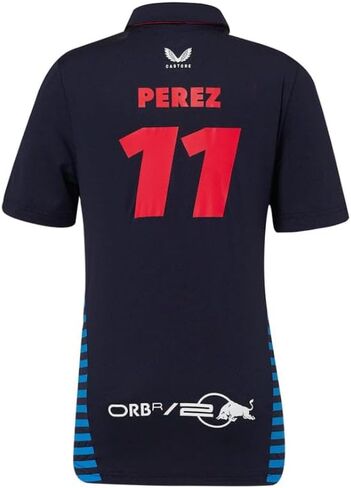 Red Bull Racing F1 Kid's 2024 Sergio Checo Perez Team Polo Shirt in Kuwait