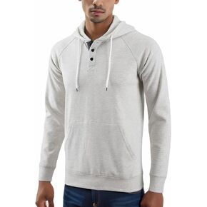 Men's Vintage Athletic Workout Sports Soft Fleece Running Hiking Pullover Sweatshirt Hoodie