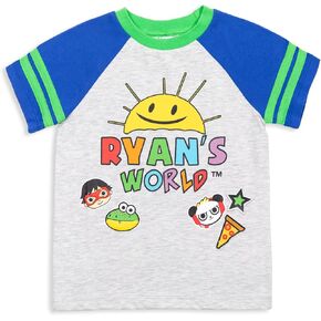 RYAN'S WORLD Combo Panda Red Titan T-Shirt Toddler to Little Kid in Kuwait