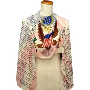 US Constitution and Bill of Rights Chiffon Scarf