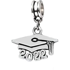 Dangle Graduation Cap Charm Bead