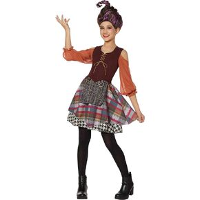 Spirit Halloween Hocus Pocus Tween Mary Sanderson Costume | Officially Licensed | Group Costume | Witch Cosplay | Disney